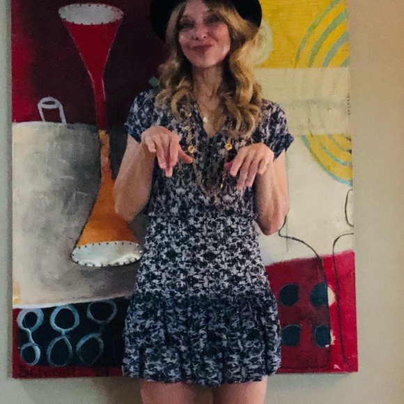 Maje Mini Dress Sz EU 2/ US Medium - Picture 4 of 10